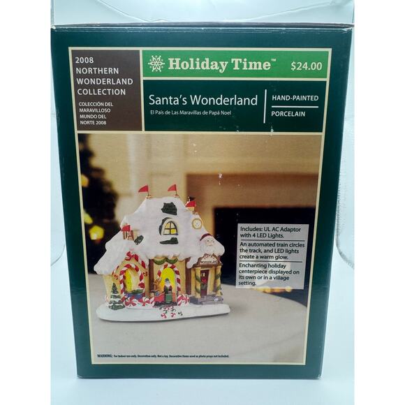 Holiday Time 2008 Santa's Wonderland Northern Wonderland Collection Christmas - Picture 2 of 10